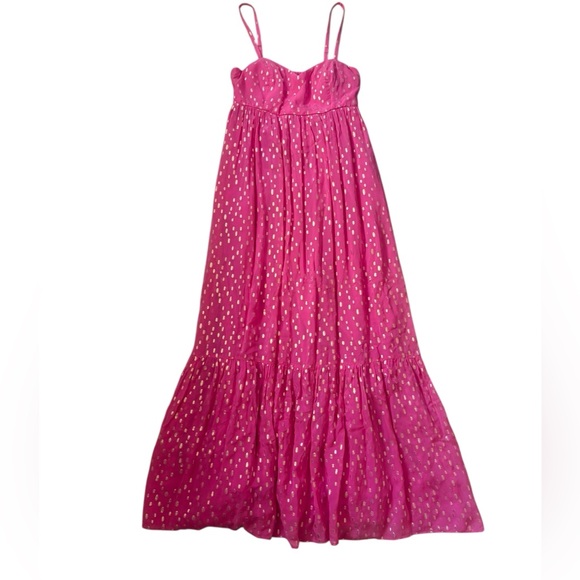 Lilly Pulitzer Hiedi Maxi Dress Aura Pink Size 4 - Picture 7 of 11